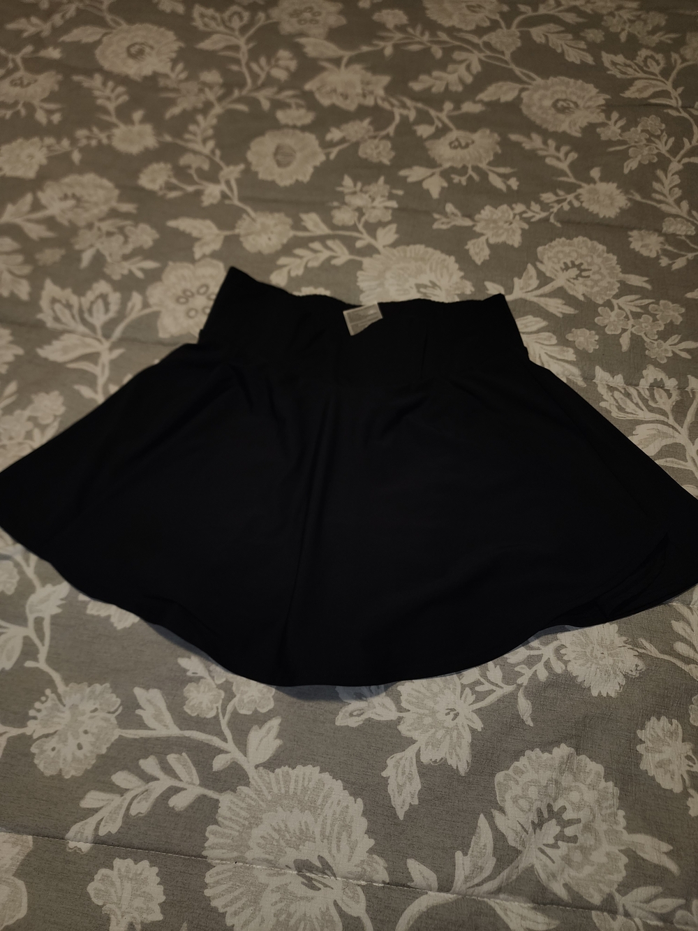 Baleaf Black Circle Skater Skirt - Flared A-Line Style